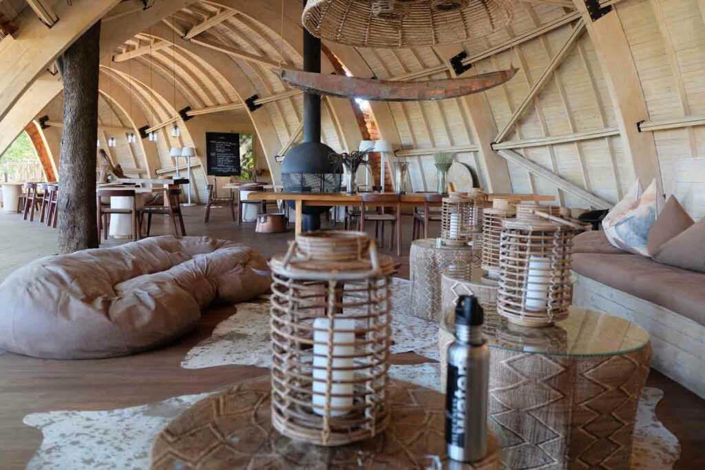 Gemeinschaftsbereich Pelo Camp Botswana Wilderness Safaris