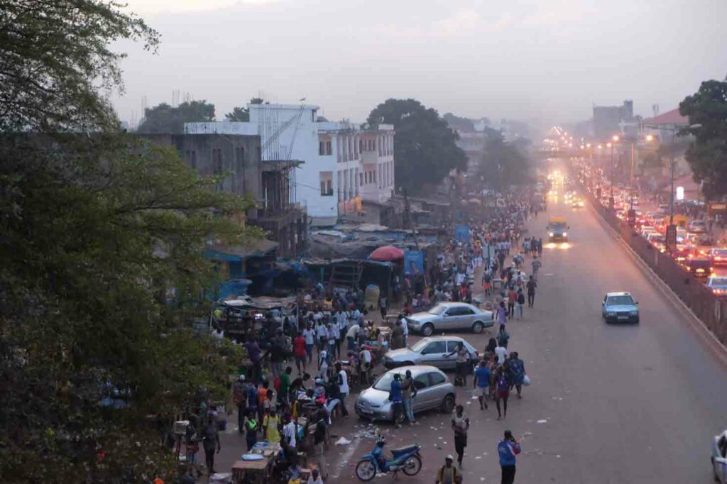 Stadtszenerie, Bissau