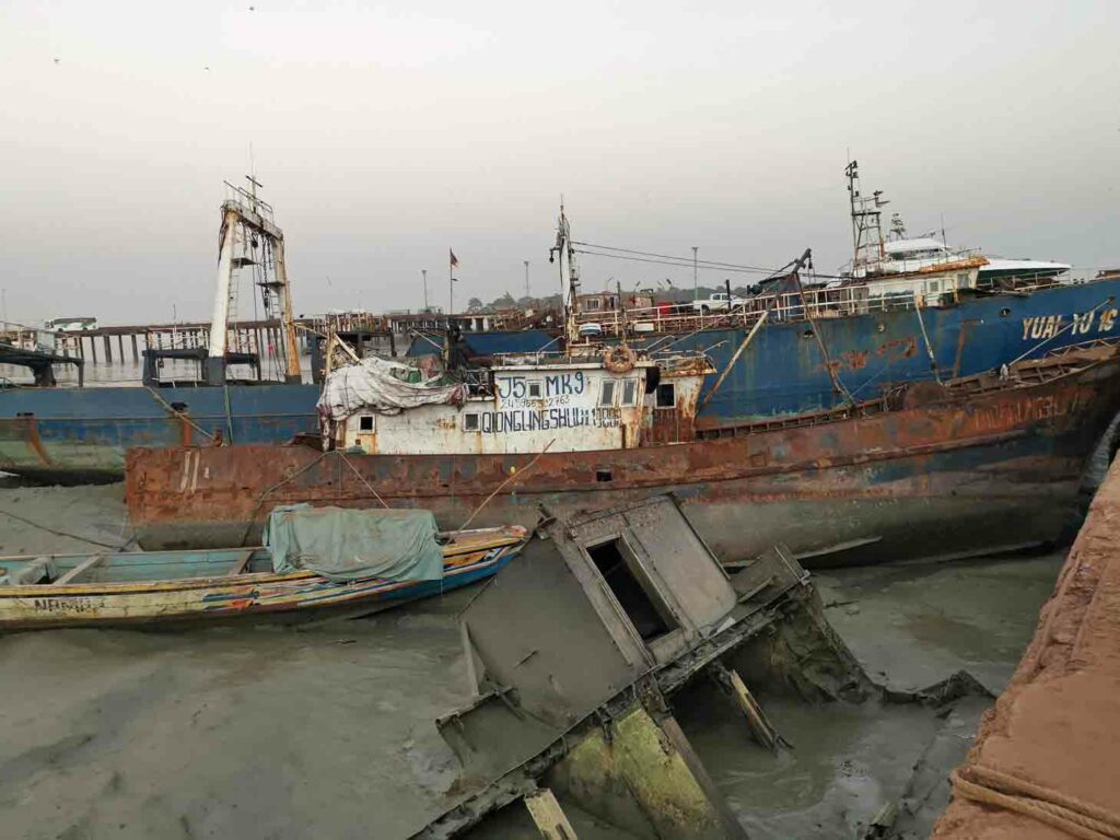 Hafen von Bissau