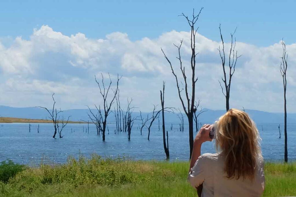 Blick auf den Kariba-See