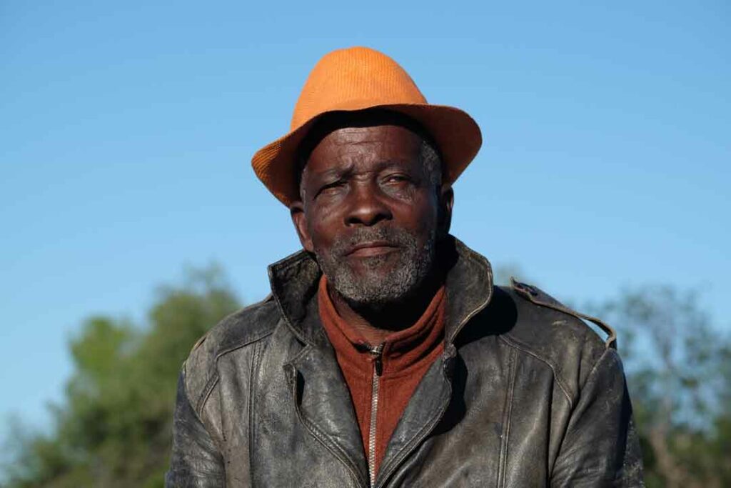 Bohrleiter Niklaas Kuazire aus Namibia