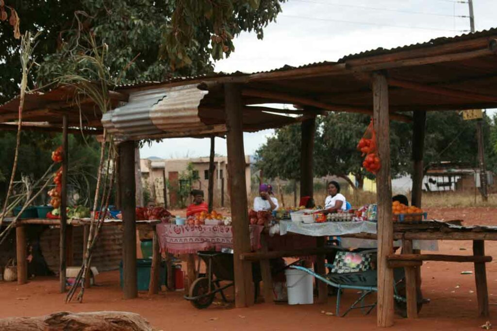 Marktstände der Makuleke